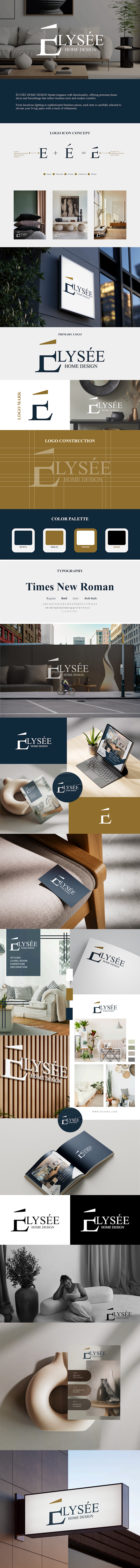 Cover image for Élysée Home design Full Branding