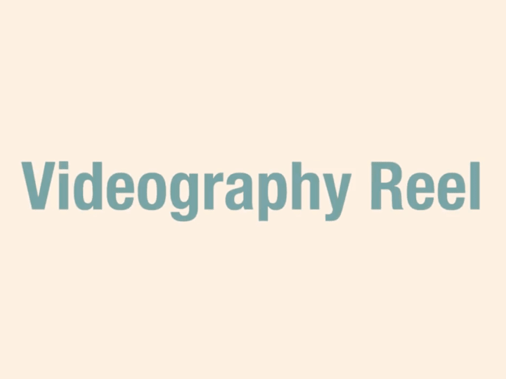Cover image for Videography Reel