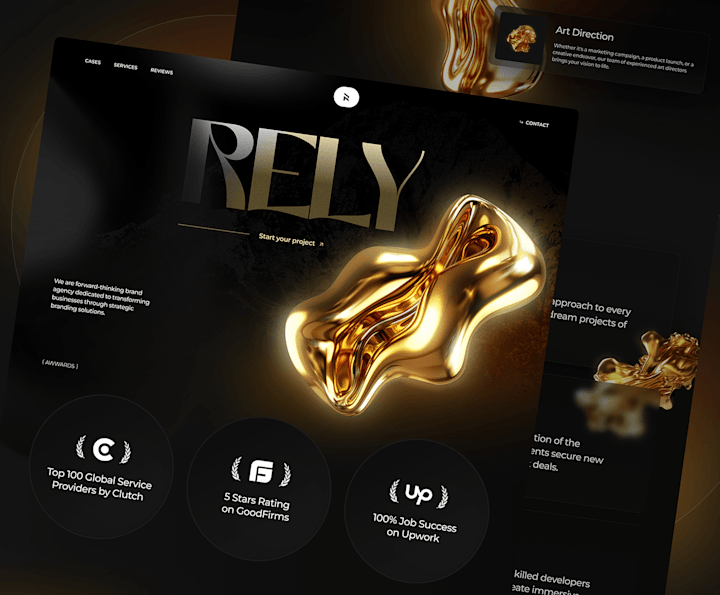 Cover image for Rely | Strategic Branding & Digital Transformation