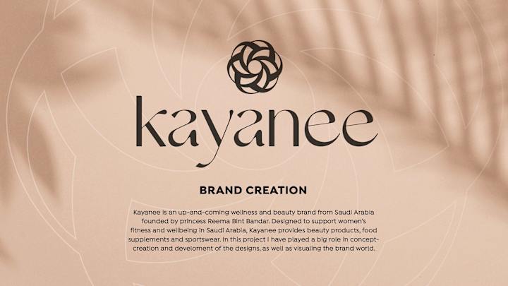 Cover image for Kayanee - Brand Creation