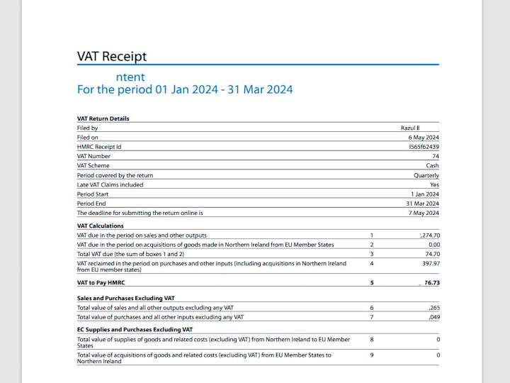 Cover image for UK VAT Filing on Xero