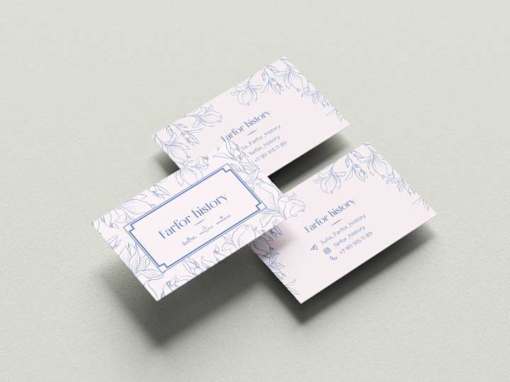 Cover image for Business card design