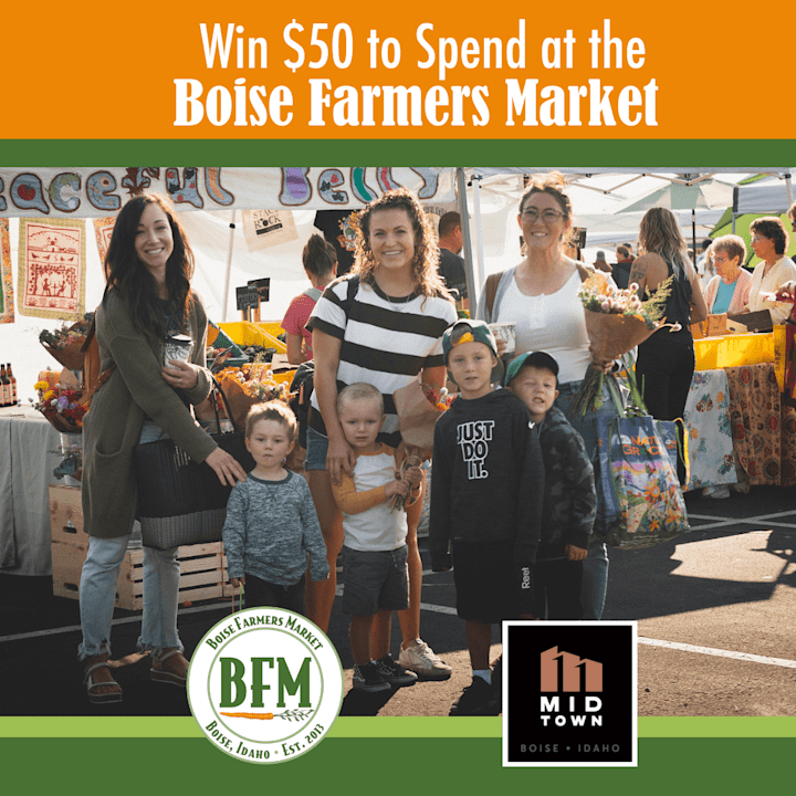Cover image for Boise Farmers Market - Giveaway Posts