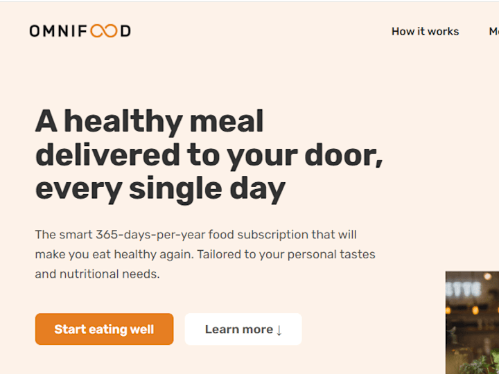 Cover image for Omnifood - Just Think It!