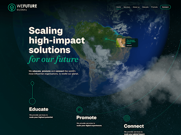 Cover image for WeFuture - Website Design