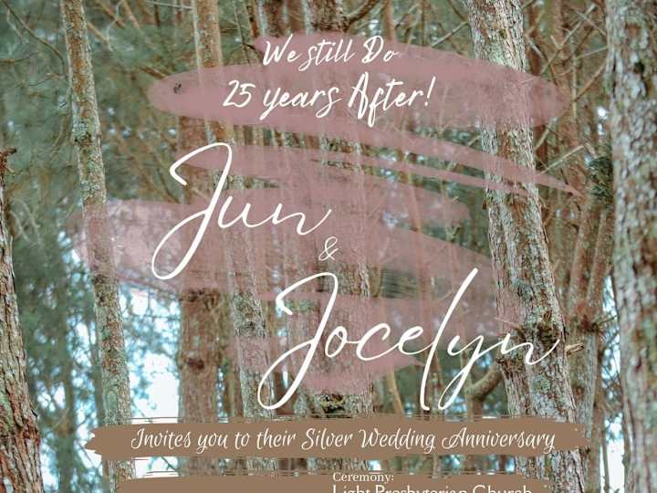Cover image for 25th Wedding Anniversary