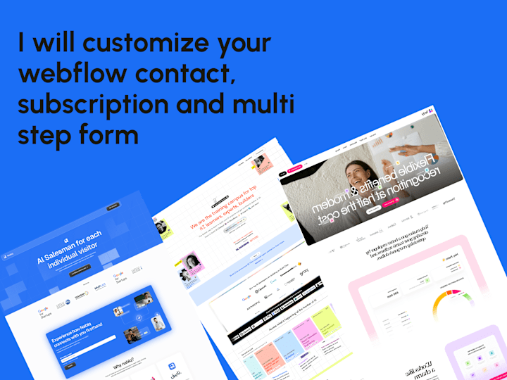 Cover image for I will customize your webflow website