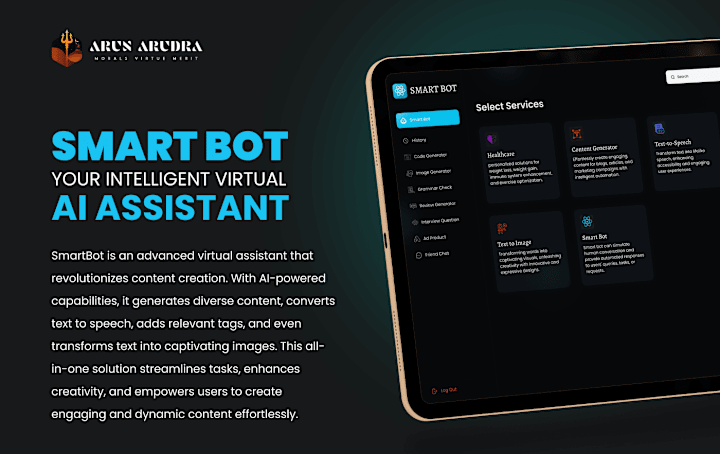 Cover image for SmartBot: Intelligent Conversational AI Assistant