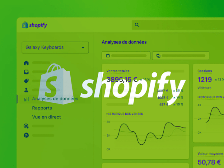 Cover image for Development of custom Shopify themes