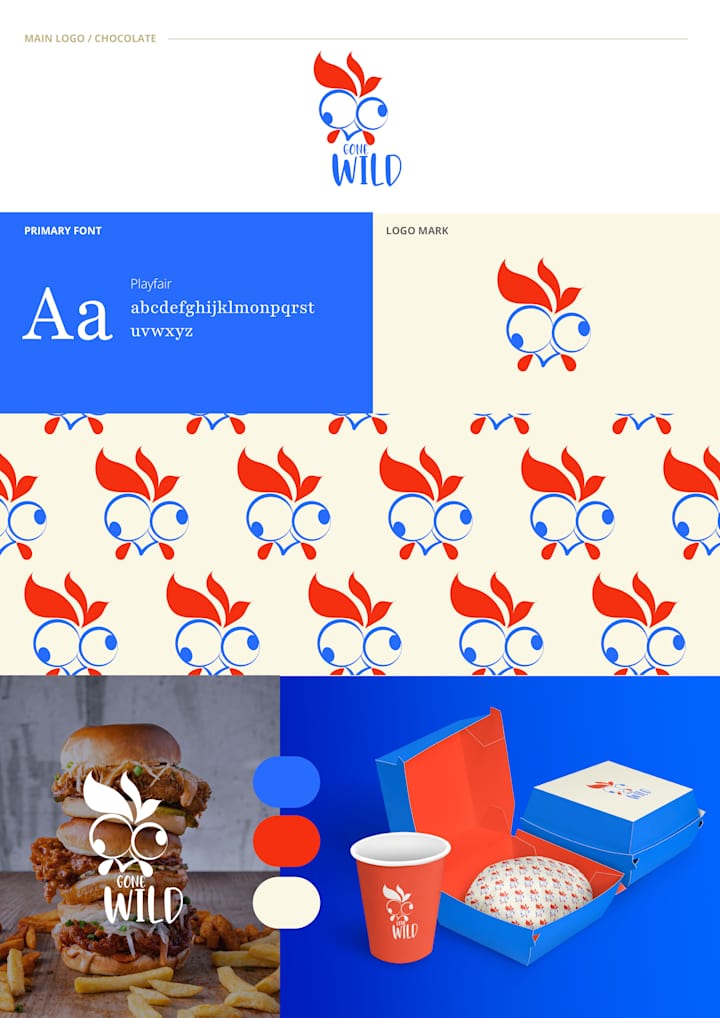Cover image for Chicken Gone Wild - Food Branding 
