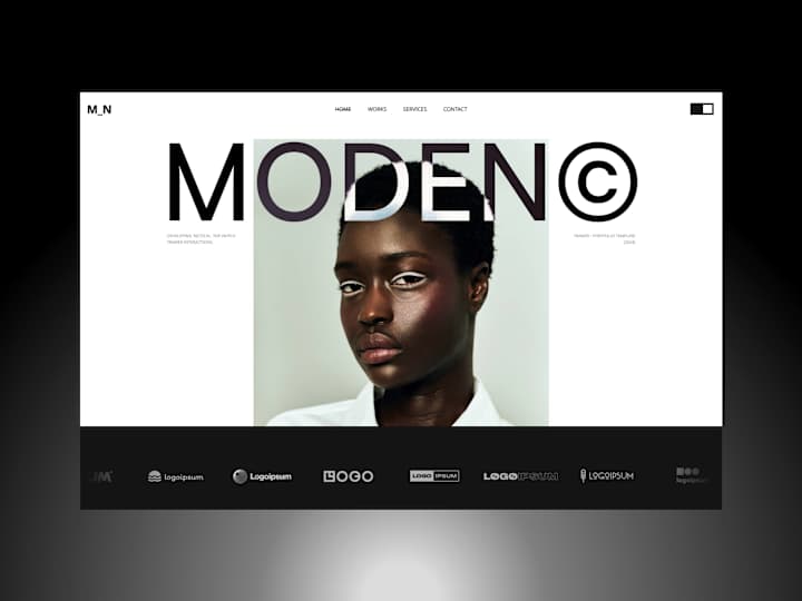 Cover image for Moden - Portfolio Template for Framer