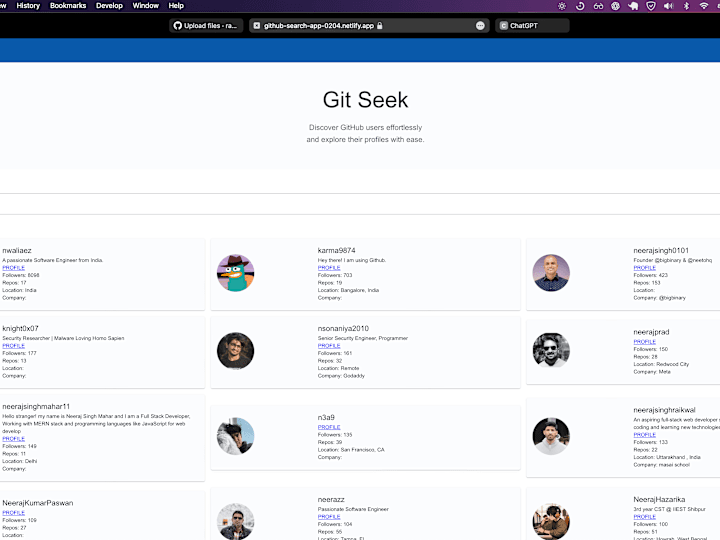 Cover image for GIT seek