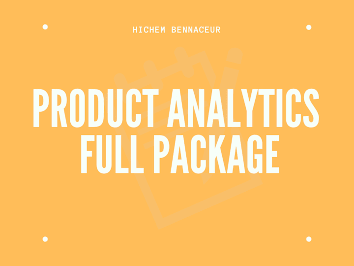 Cover image for Product analytics full package(Recommended for Saas)