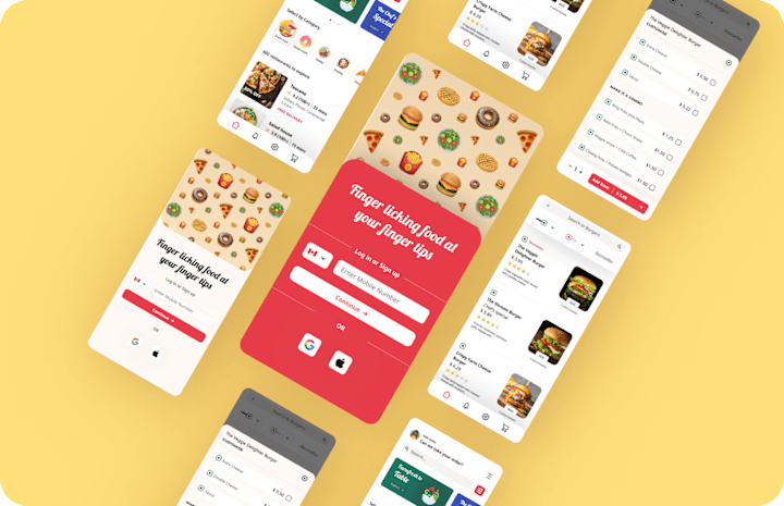 Cover image for Food Delivery Application Design