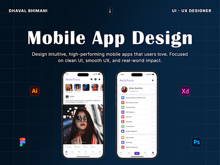 Cover image for Mobile App Design in Figma