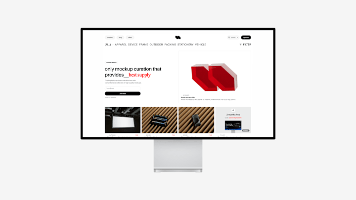 Cover image for Mockups Digital - Mockup Curation Platform