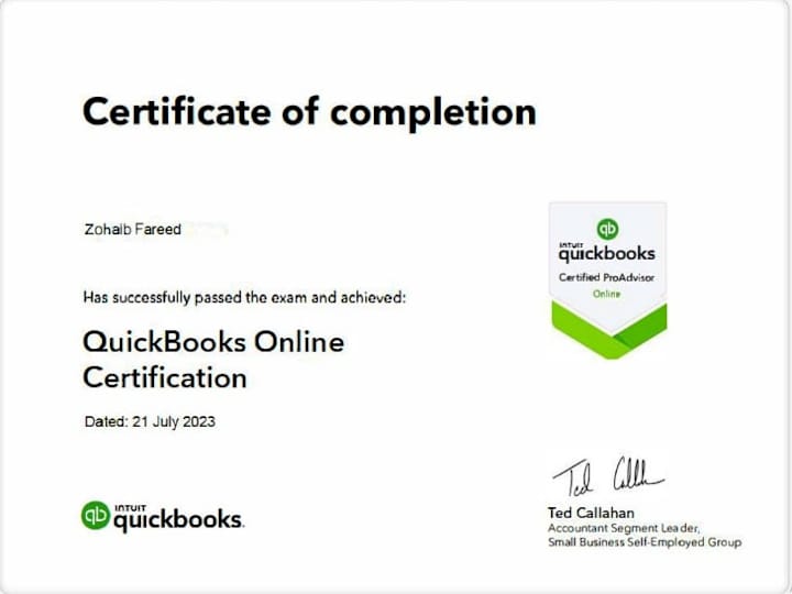 Cover image for I will manage your bookkeeping using quickbooks online