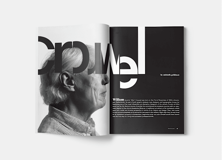 Cover image for Wim Crouwel - Magazine Spreads