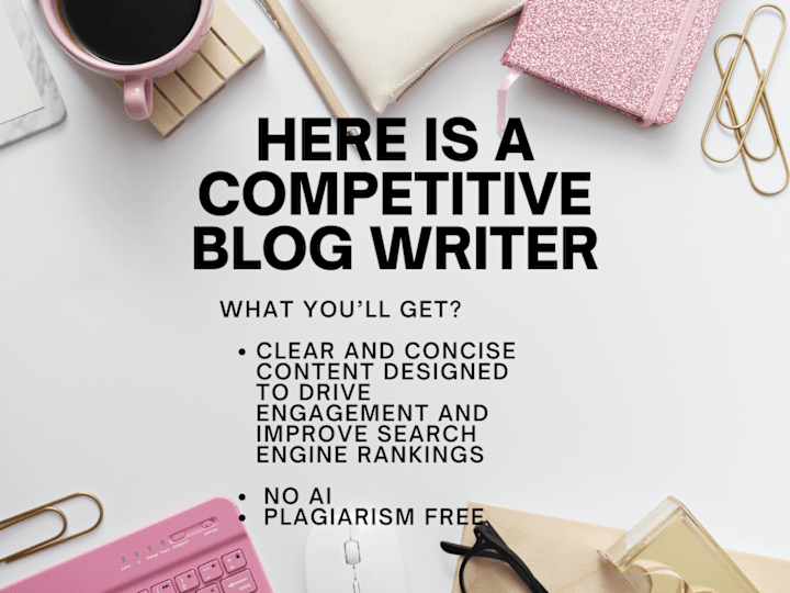 Cover image for  Experienced blog writer helping client with practical insights