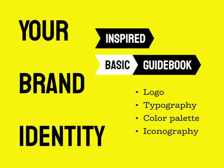 Cover image for Basic Brand Identity Guidebook - Logo, Typography, Iconography