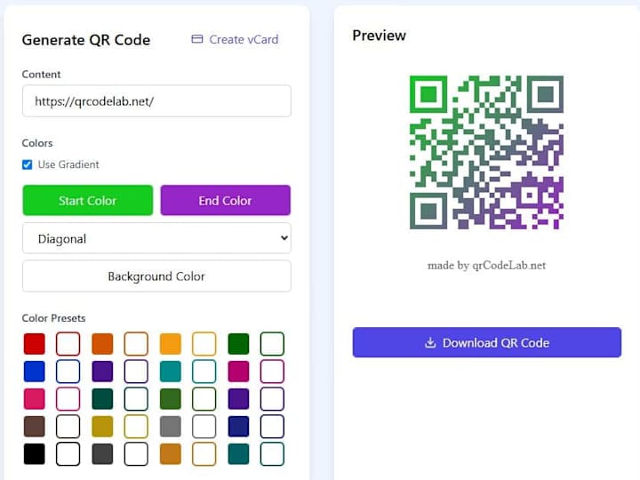 Cover image for qrCodeLab.net: Customizable QR Code Generator
