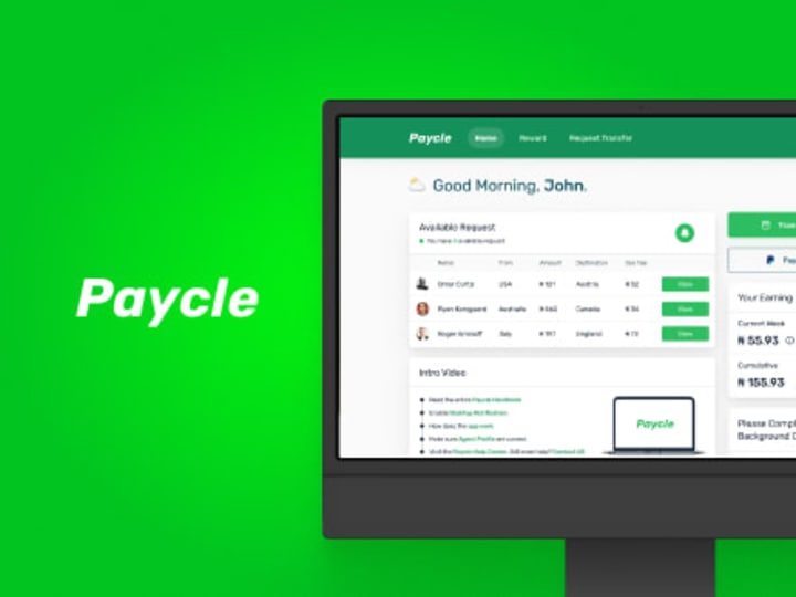 Cover image for Paycle, Online money transfer