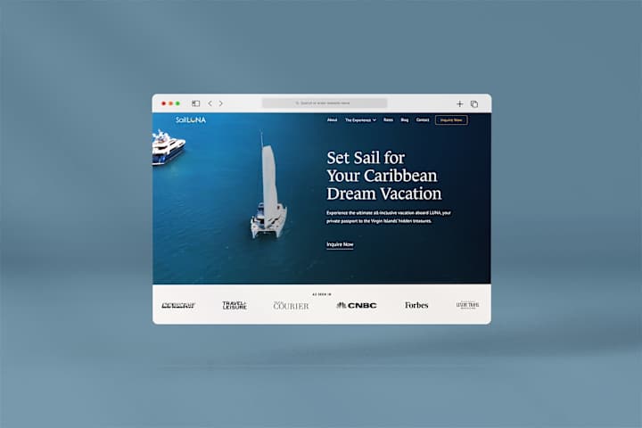 Cover image for Sail Luna Webflow 