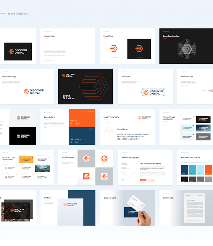 Cover image for Brand Identity Design for Discover Digital