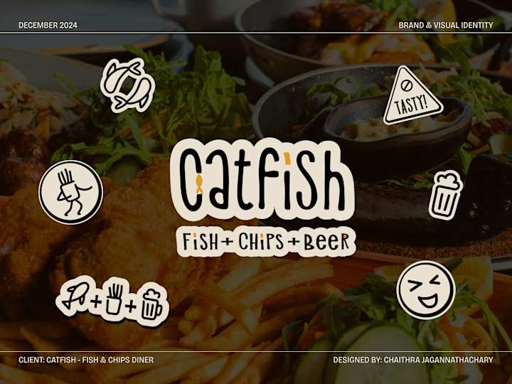 Cover image for A Bold Re-brand for a local Diner - Brand Identity  