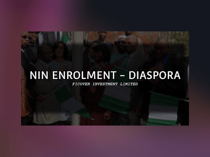 Cover image for Ficoven NIN Enrollment Platform For Nigerian's in Diaspora