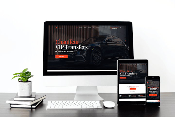 Cover image for Website Design (Londonvip Chauffeur)Londonvip Chauffeur