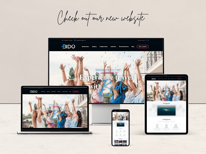 Cover image for Travel Agency -Redesign Website & SEO Optimize