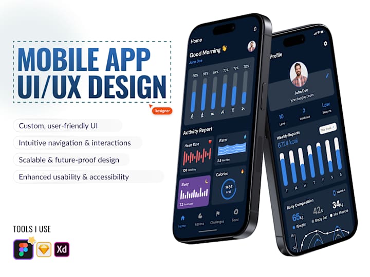 Cover image for Mobile App UI UX Design