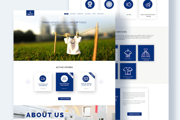 Cover image for Landing Page design