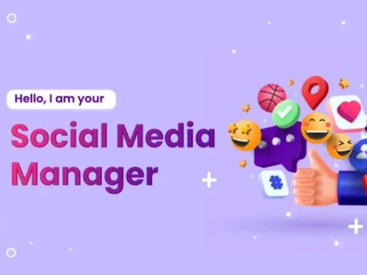 Cover image for I will be your social media marketing manager