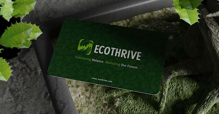 Cover image for EcoThrive Logo Design