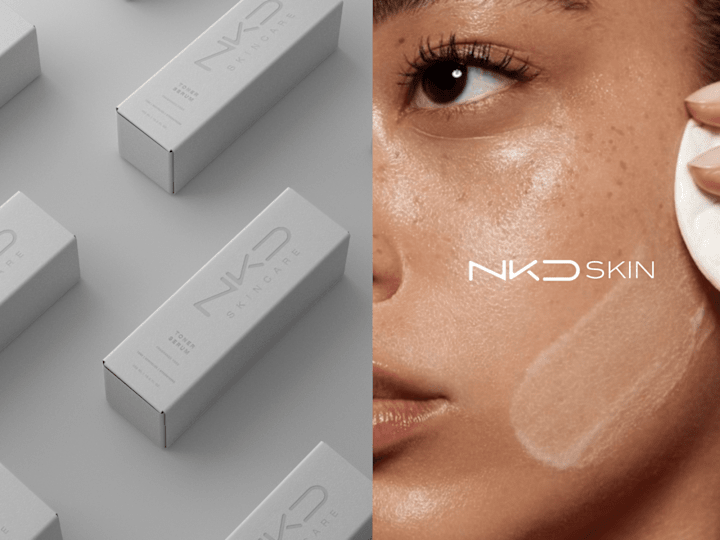 Cover image for NKDSKIN Identity + Web UI/UX