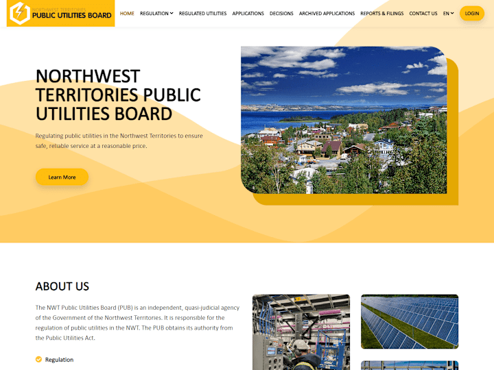 Cover image for Responsive Web Application for NWT Government