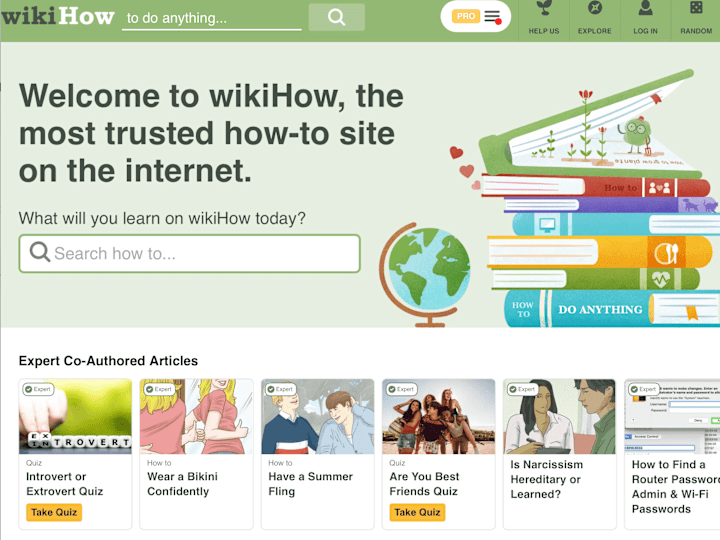 Cover image for wikiHow