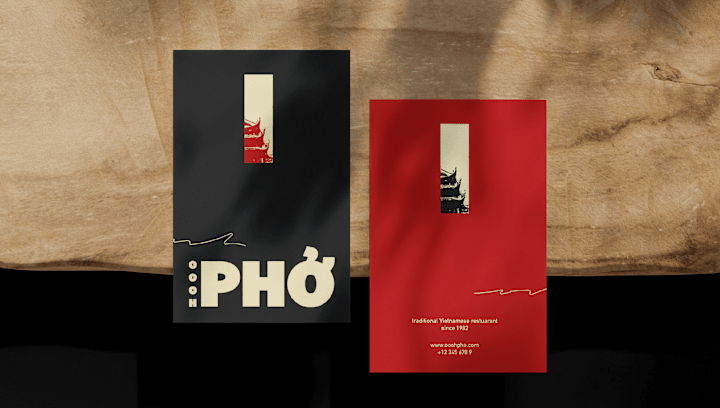 Cover image for Vietnamese restaurant branding