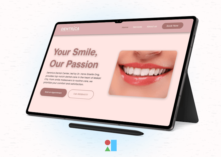 Cover image for Dentrica ( Dental Clinic Website )