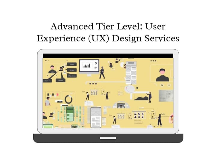 Cover image for Advanced Level: User Experience (UX) Design Services, Stages 1-9