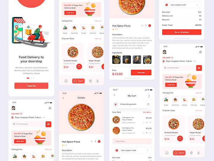 Cover image for Food Delivery App