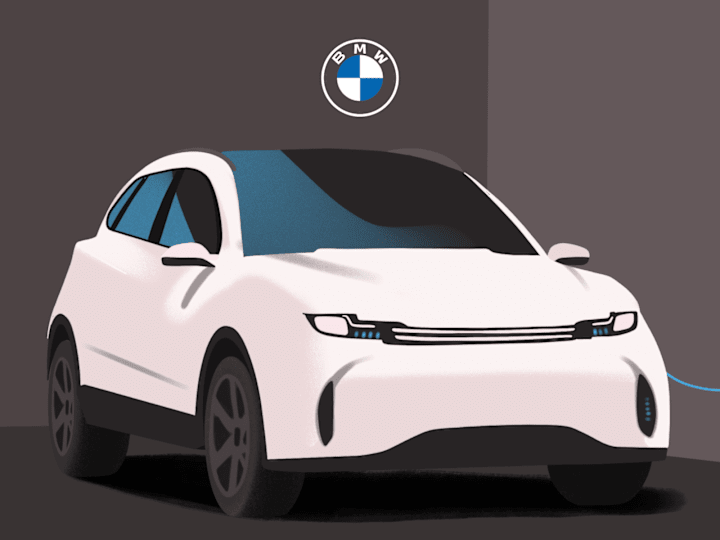 Cover image for Illustrations for BMW's Electric Vehicles Section