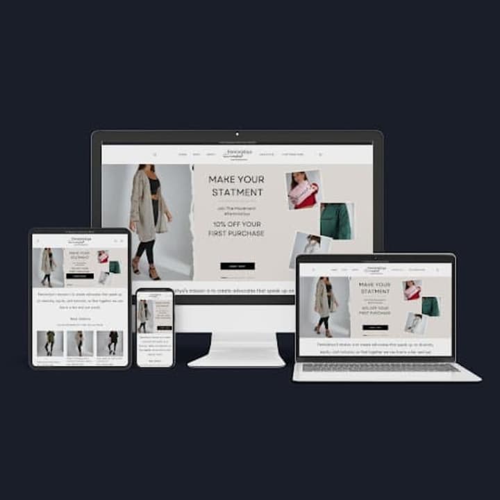 Cover image for Feministiya Fashion and Apparel Brand Shopify Store Design 