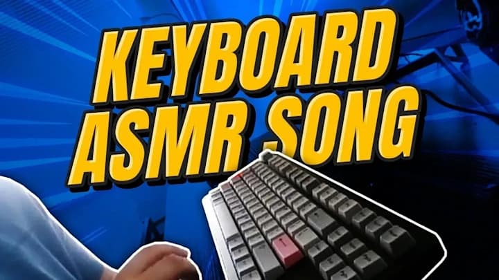 Cover image for Keyboard ASMR Typing Music