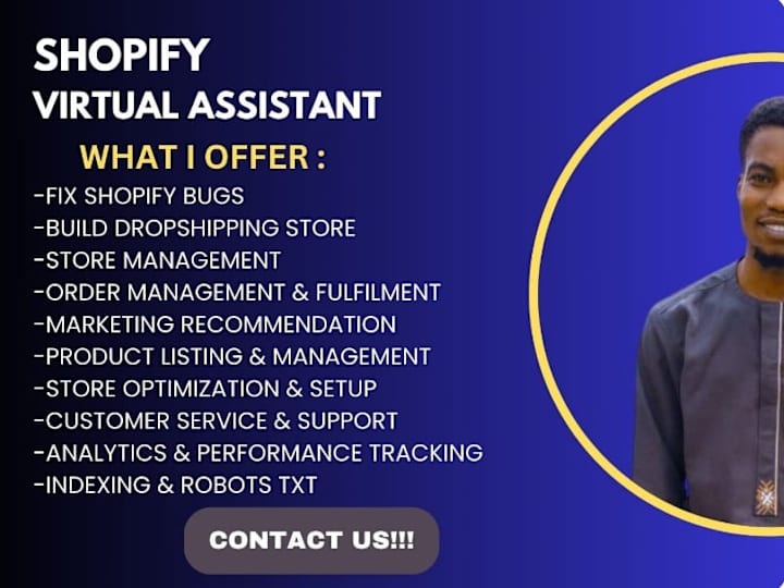 Cover image for shopify virtual assistant 