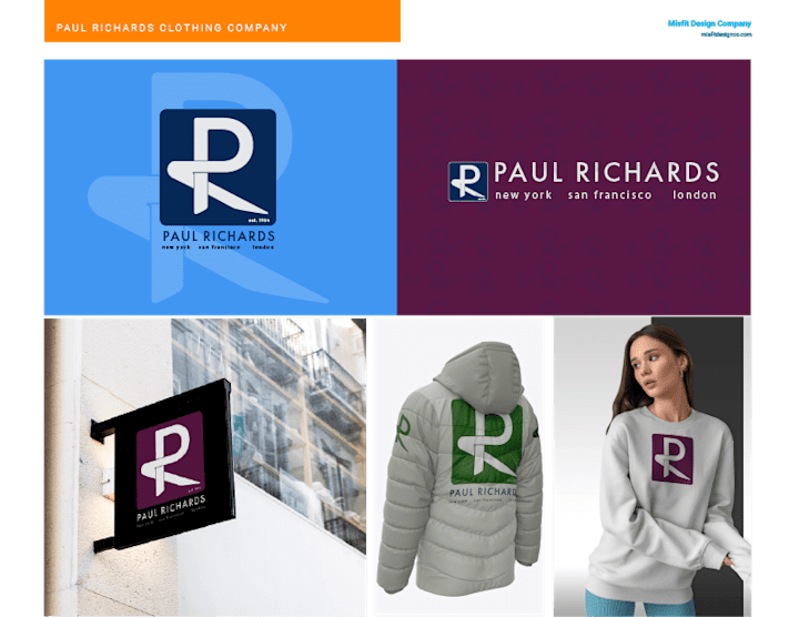 Cover image for Paul Richards Clothier
