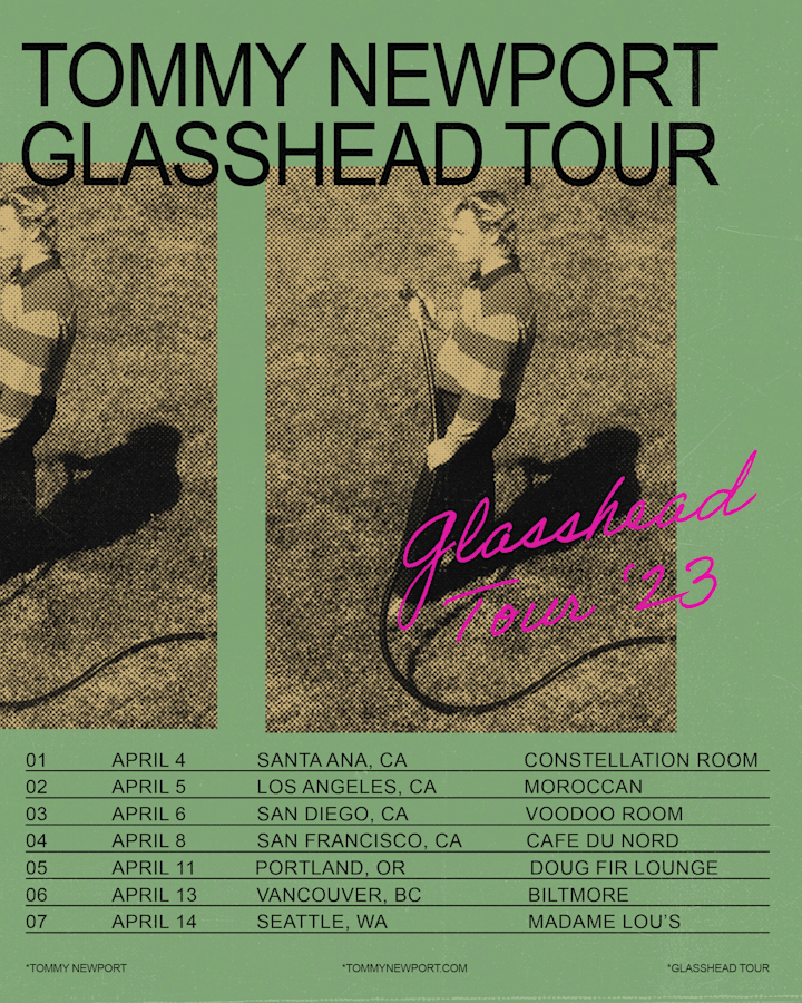 Cover image for Tommy Newport's Glasshead Tour