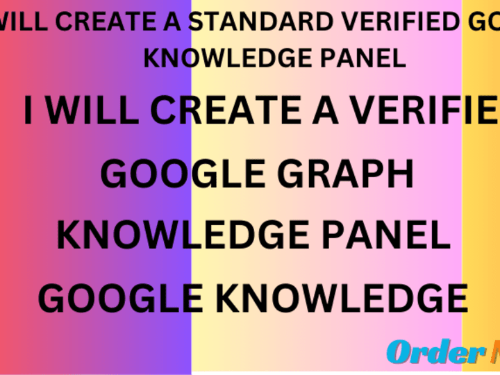 Cover image for I WILL CREATE OR EDIT GOOGLE KNOWLEDGE 
